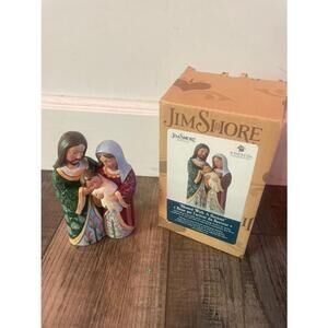 Jim Shore Nativity Figurine Blessed with a savior with box